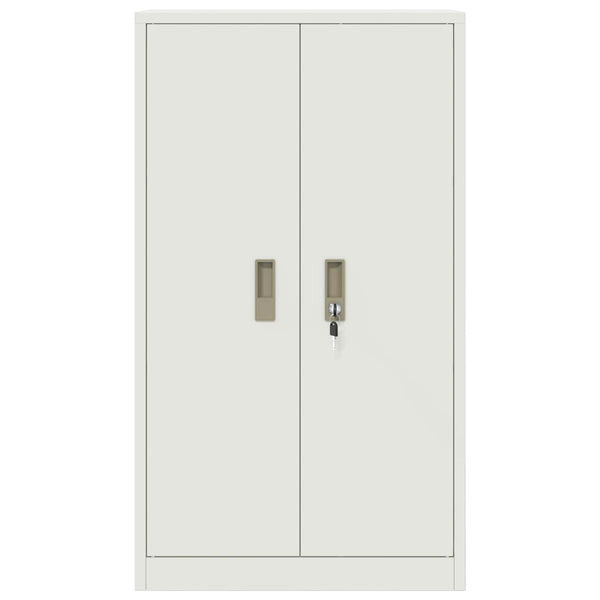 Weißer Stahlschrank, 60x40x105 cm