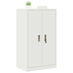 Weißer Stahlschrank, 60x40x105 cm
