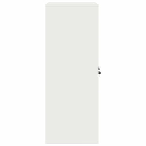 Weißer Stahlschrank, 60x40x105 cm