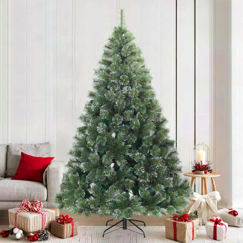 Schneebedeckter künstlicher Weihnachtsbaum 210cm