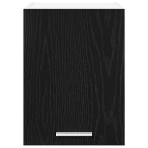 Hängeschrank Schwarz Eiche/Weiß 30x40 cm
