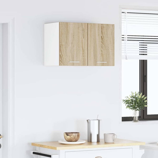 Hängeschrank Sonoma Eiche/Weiß 30x40 cm