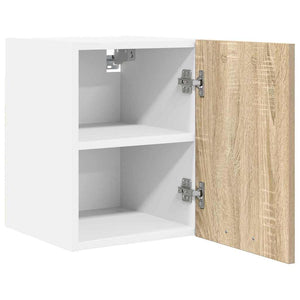 Hängeschrank Sonoma Eiche/Weiß 30x40 cm