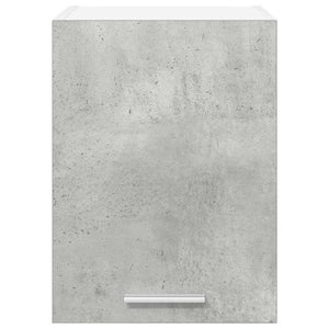 Hängeschrank 2er Set Betongrau/Weiß