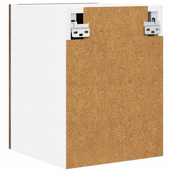 Hängeschrank Eiche/Weiß 30x40 cm