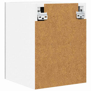 Hängeschrank Grau Sonoma Weiß 2er-Set