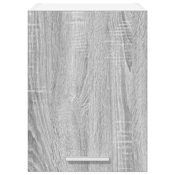 Hängeschrank Grau Sonoma Weiß 2er-Set