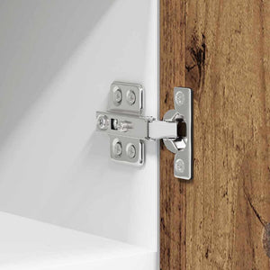 Hängeschrank Altes Holz/Weiß 30x31x40cm