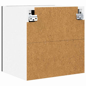 Hängeschrank 2er Set Schwarz/Weiß