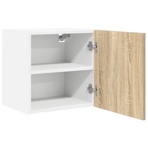Hängeschrank Sonoma Eiche/Weiß 40x40 cm