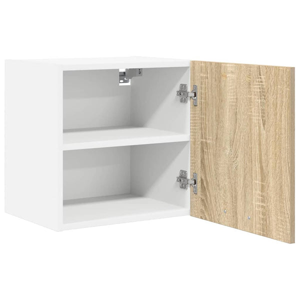 Hängeschrank Riga Sonoma Eiche/Weiß 2er Set