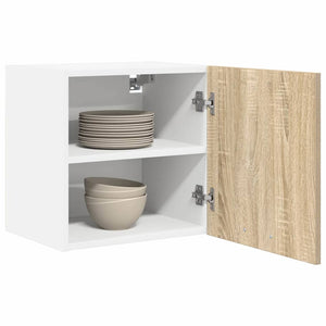 Hängeschrank Riga Sonoma Eiche/Weiß 2er Set