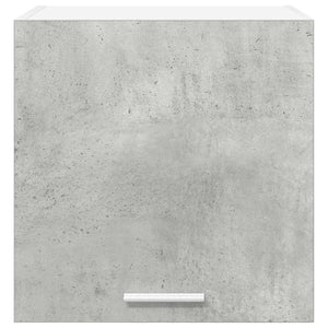 Hängeschrank 2er Set Betongrau/Weiß 40x40 cm