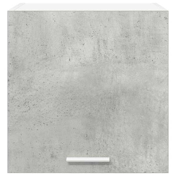 Hängeschrank 2er Set Betongrau/Weiß 40x40 cm