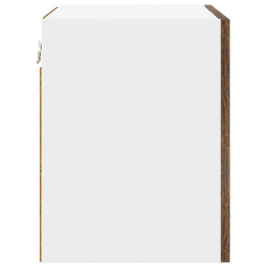 Hängeschrank Eiche/Weiß 40x31x40 cm