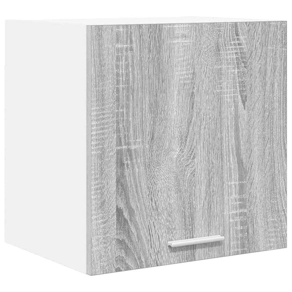 vidaXL Armoire murale gris Sonoma et blanc 40 x 31 x 40 cm Aggloméré