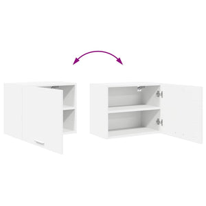 Hängeschrank Weiß 2er Set 50x31x40cm