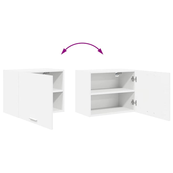 Hängeschrank Weiß 2er Set 50x31x40cm