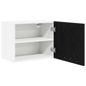 Hängeschrank 2er Set, Schwarz & Weiß, 50cm