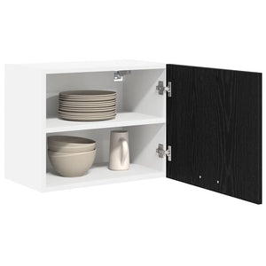 Hängeschrank 2er Set, Schwarz & Weiß, 50cm