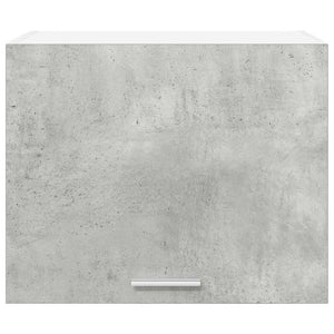 Hängeschrank 2er Set Betongrau/Weiß 50x40cm
