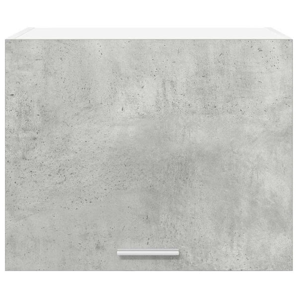 Hängeschrank 2er Set Betongrau/Weiß 50x40cm