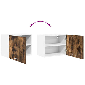 Hängeschrank Eiche/Weiß 50x31x40 cm