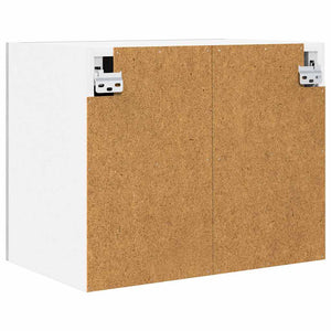 Hängeschrank Grau Sonoma Weiß 50x31x40cm