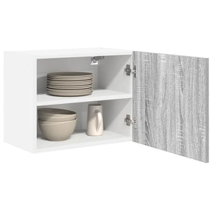 Hängeschrank Grau Sonoma Weiß 50x31x40cm