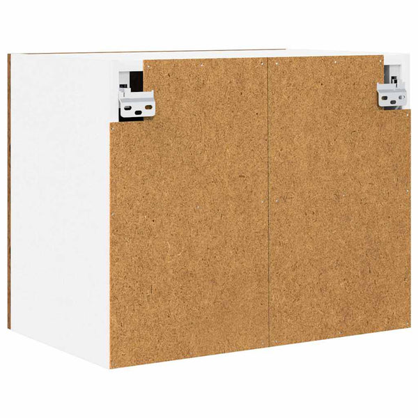 Hängeschrank Altes Holz/Weiß 50x31x40cm