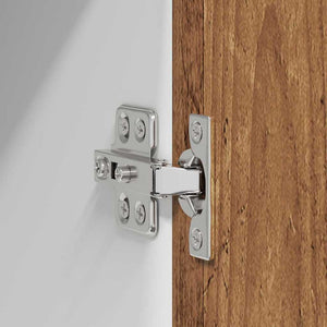 Hängeschrank 2er Set, Altholz/Weiß, 50x40 cm