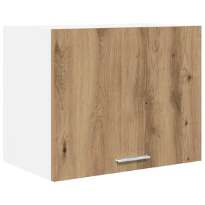 Hängeschrank 2er Set Eiche/Weiß