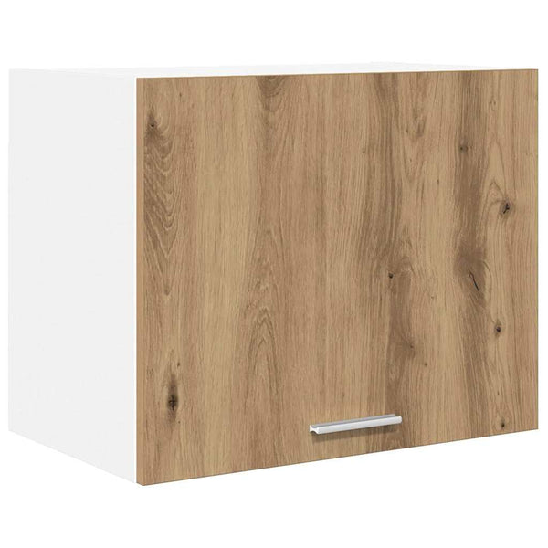 Hängeschrank 2er Set Eiche/Weiß
