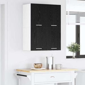 Hängeschrank Set, Schwarz & Weiß, 60 cm