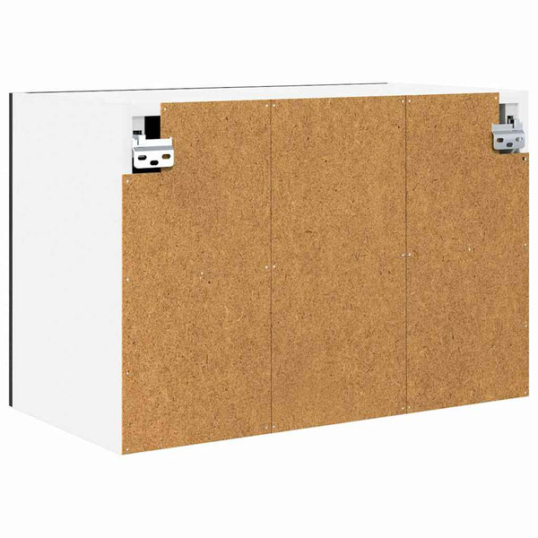 Hängeschrank Set, Schwarz & Weiß, 60 cm