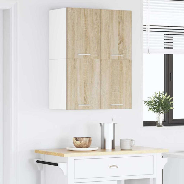 Hängeschrank Sonoma Eiche & Weiß, 2er-Set