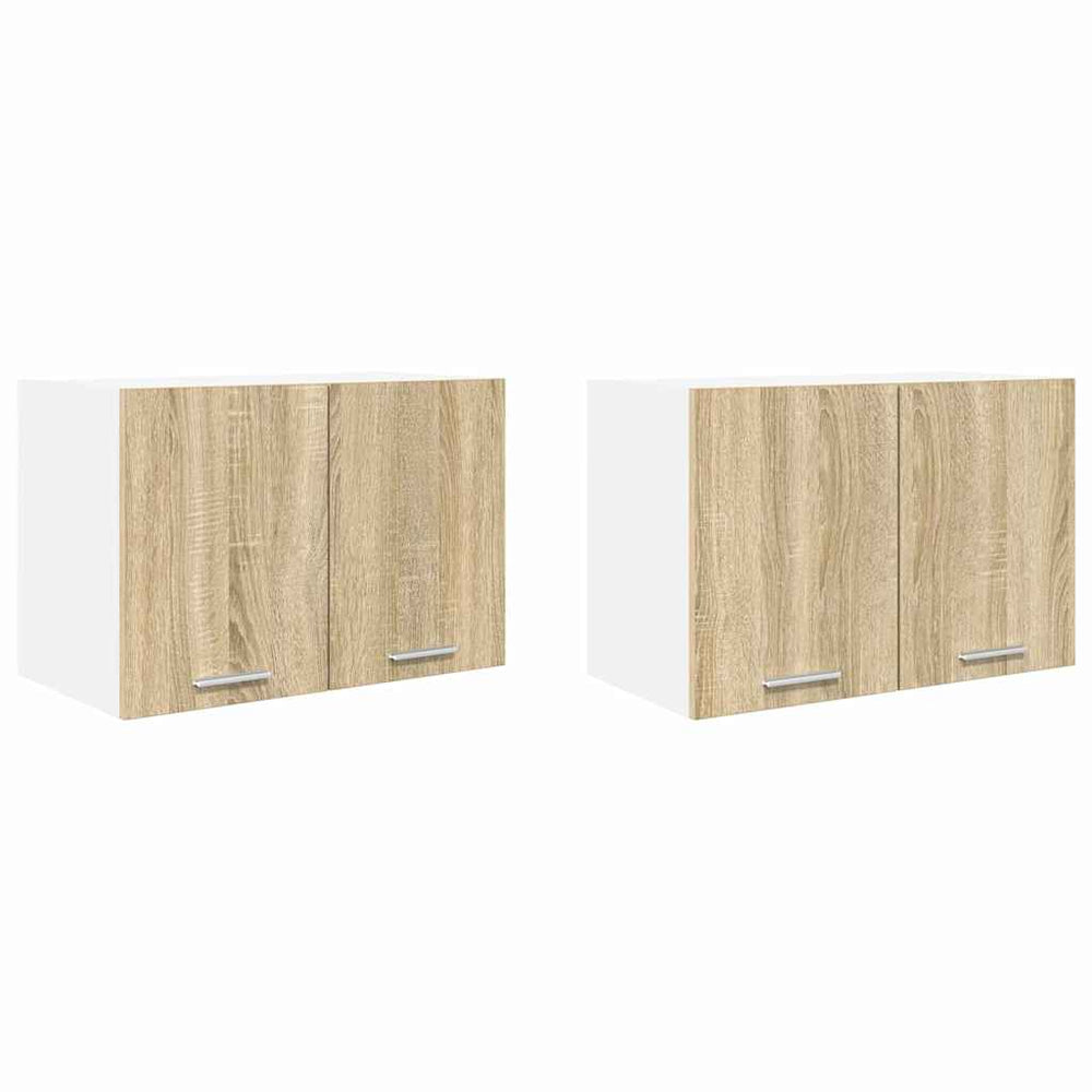 Hängeschrank Sonoma Eiche & Weiß, 2er-Set