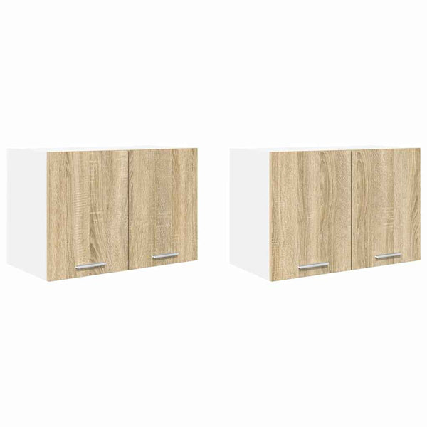 Hängeschrank Sonoma Eiche & Weiß, 2er-Set