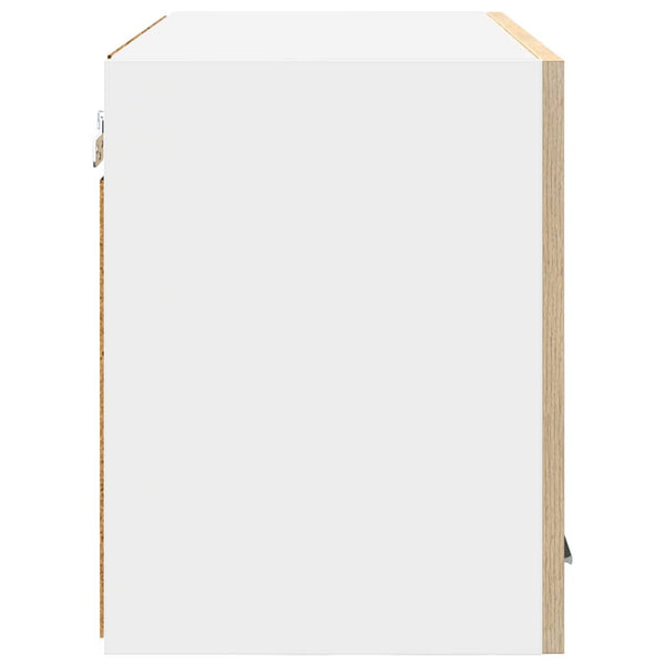 Hängeschrank Sonoma Eiche & Weiß, 2er-Set