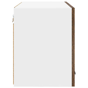 Hängeschrank Eiche/Weiß 60x40 cm