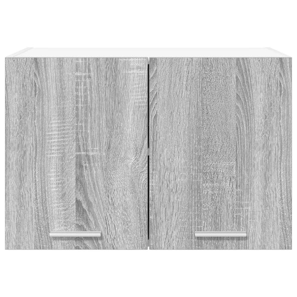 Hängeschrank 2er Set Grau/Weiß 60x40 cm