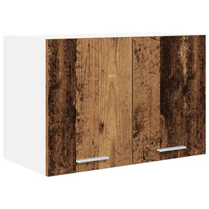 Hängeschrank Altes Holz/Weiß 60x31x40cm