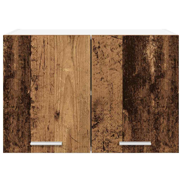 Hängeschrank Altes Holz/Weiß 60x31x40cm