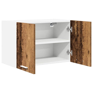 Hängeschrank 2er Set, Altholz/Weiß, 60x40 cm