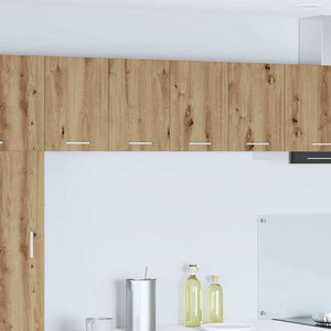 Hängeschrank 2er Set Eiche/Weiß 60cm
