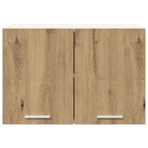 Hängeschrank 2er Set Eiche/Weiß 60cm