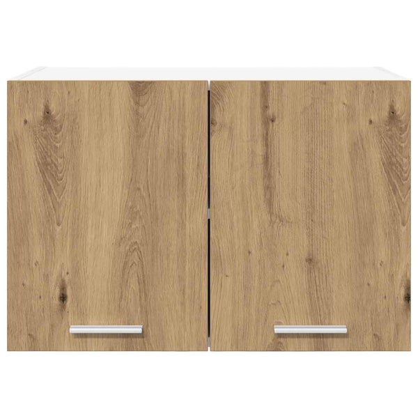 Hängeschrank 2er Set Eiche/Weiß 60cm