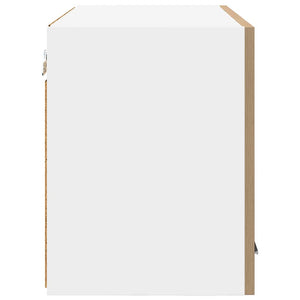 Hängeschrank 2er Set Eiche/Weiß 60cm