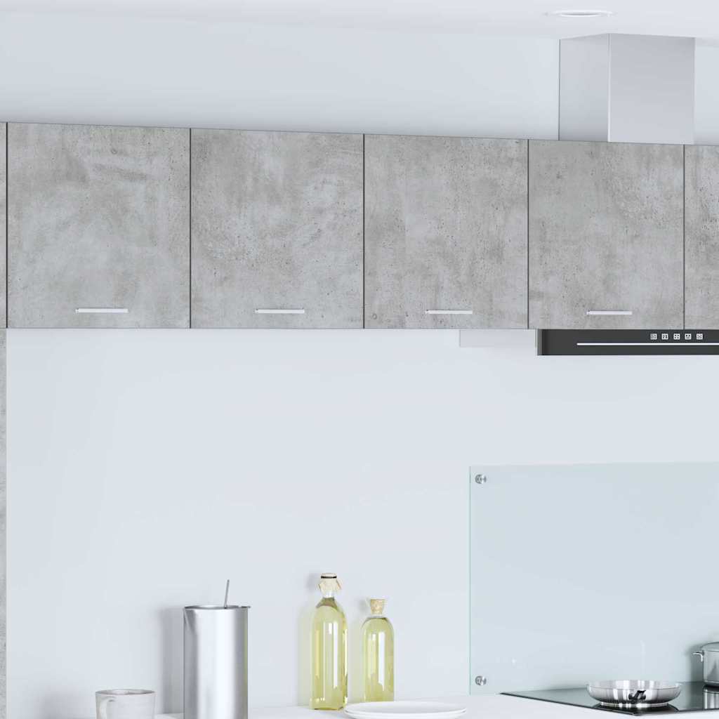 Hängeschrank Beton Grau 80 cm
