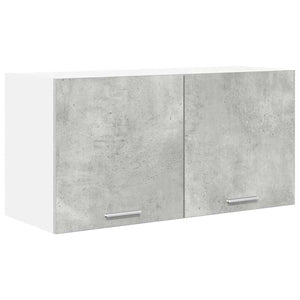 Hängeschrank Beton Grau 80 cm